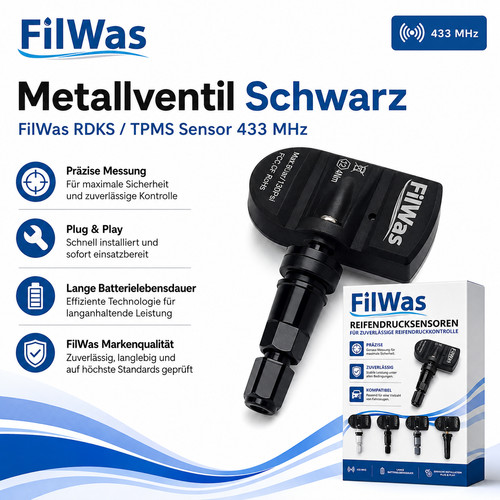 Filwas rdks tpms 433mhz - 4x,